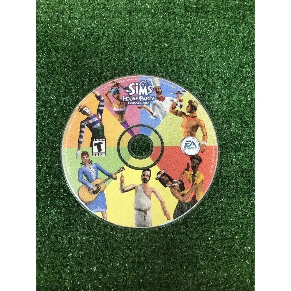 Sims: House Party Expansion Pack (PC, 2001) DISC ONLY B19